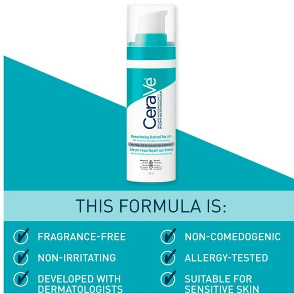 CeraVe Resurfacing Retinol Serum - 30ml BNIB - Picture 5 of 12